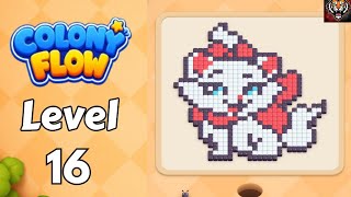 Colony flow Level 16 Walkthrough Solution