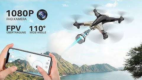 Review of the best drones under $100 - SYMA Drone with 1080P FPV Camera,Optical Flow Positioning.
