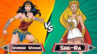 Wonder Woman VS She-Ra | Fire Pro Wrestling World (Dream Match) #89