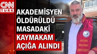Vip Masada Sır Dolu Cinayet Akademisyen Öldürüldü, Kaymakam Açığa Alındı