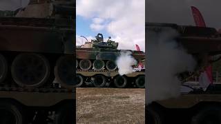 T-72 Kampfpanzer Motorstart