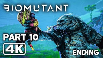 BIOMUTANT Gameplay Walkthrough Part 10 FULL GAME (4K 60FPS)