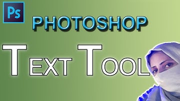 #25-How to Use Text Tool in Photoshop in Urdu/Hindi