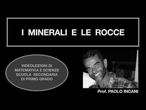 Video: Come possono i minerali e/o le rocce formare il quizlet?