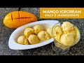 Mango ice cream recipe eggless  mango ice cream banane ki tarika