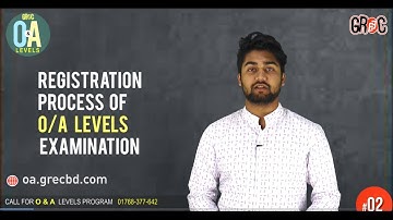 O/A Level Video Series (Episode 02)-  Registration process of o/a levels