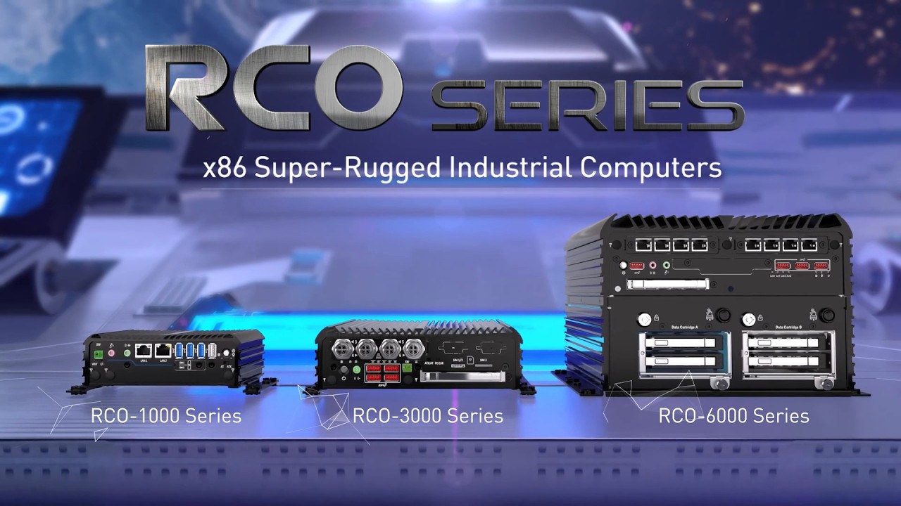 RCO Series x86 Super Rugged Industrial Computers