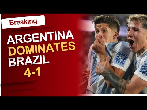 Argentina Crushes Brazil