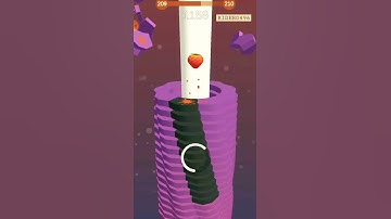 Stack Ball level 209 | android,iOS gameplay | #Shorts #Games offline games |RIDER0496