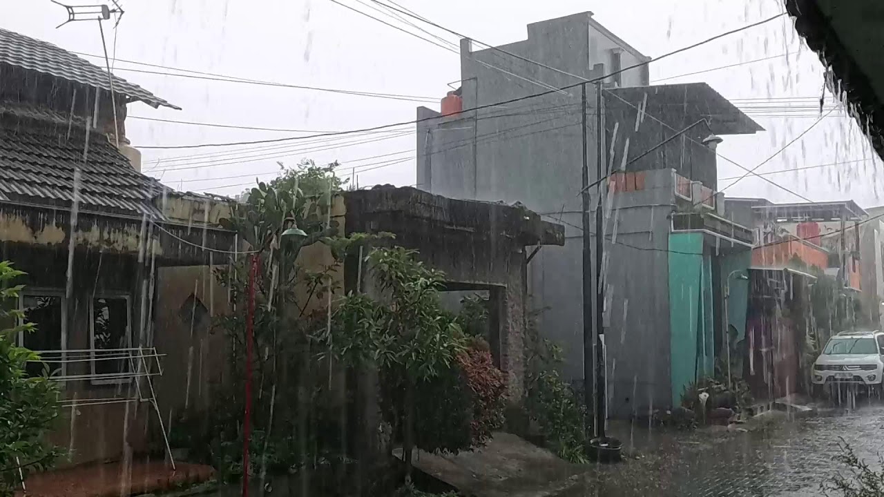 Peaceful Rainstorm Sounds for Sleep, Focus & Meditation 🌧️ | Relaxing ASMR Atmosphere