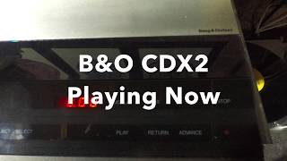 Bang & Olufsen CDx and CDX2 Comparision-Playing CDX2