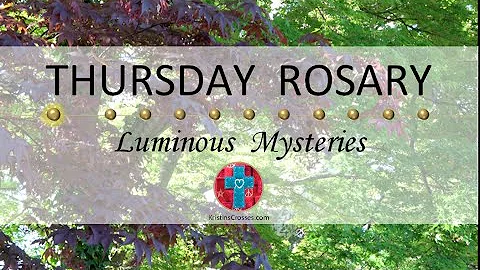 Thursday Rosary • Luminous Mysteries of the Rosary 💚 July 3, 2025 - Multiple Languages Available!