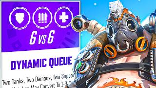 So I tried 6v6 Dynamic Queue Quick Play Hacked | Overwatch
