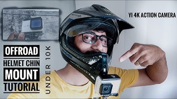 Best MotoVlog Setup for Beginners 2021| Yi 4K Action Camera |