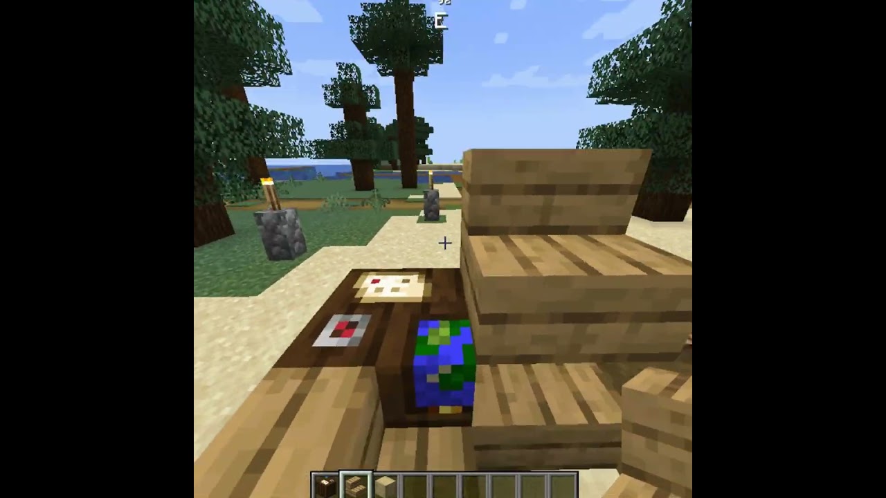 how to make a mini globe in minecraft 
