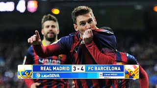 The Day Lionel Messi Showed Cristiano Ronaldo Who Is The Boss and Destroyed Real Madrid | #youtube