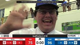 Qualification Match 6 - 2025 PCH District - Gwinnett Event Presented by GCPS