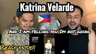 Singer Reacts| Katrina Velarde- And I am Telling you Im not Going