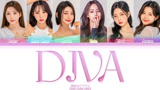 DIVA-X (디바엑스) 'DIVA' Lyrics (Color Coded HAN/ROM/PT-BR)