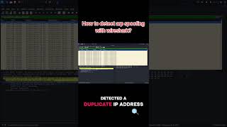 How to detect arp spoofing with Wireshark? #cybersecurity