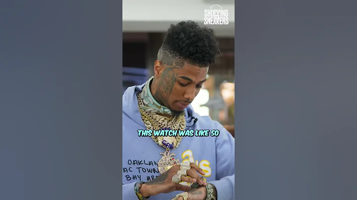 Blueface Wearing $700,000 In Jewellery | #shorts