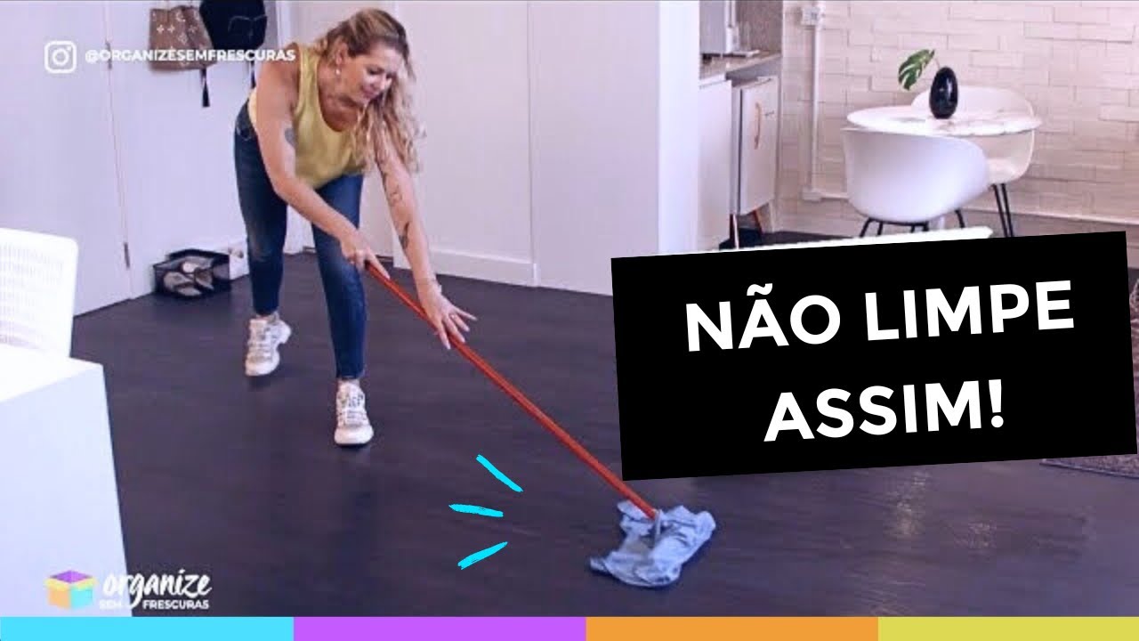 6 MAIORES ERROS NA LIMPEZA DE QUALQUER PISO- EVITE FAZER! | Organize sem Frescuras