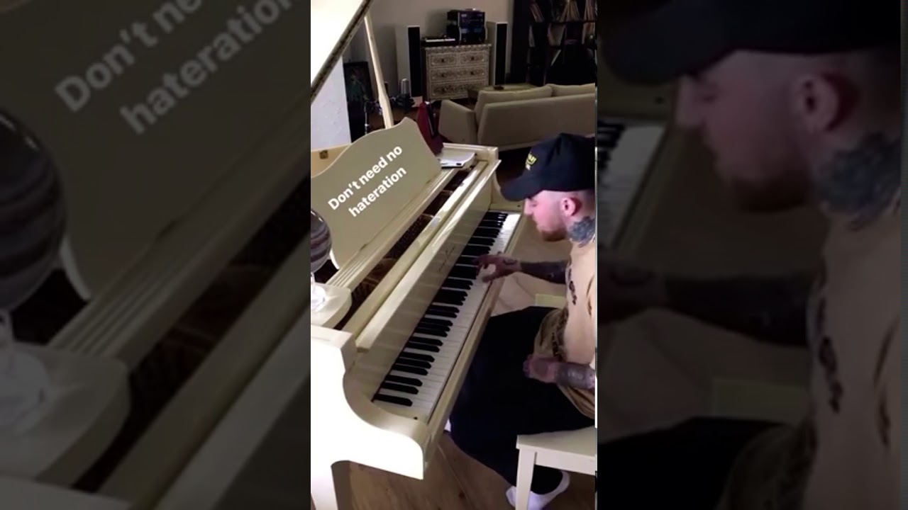 Mac Miller Playing The Keys 🎹 