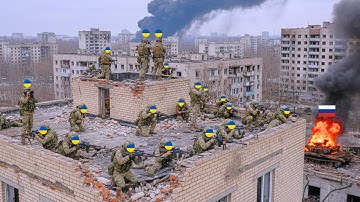 Azov Snipers Pick Off Russian Motorcycle Convoy Near Kramatorsk