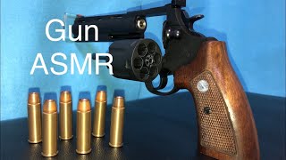 Gun ASMR Revolver Favorite angle reload Colt Anaconda 6inch Black airsoft