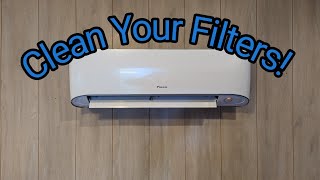 Where are Filters on a Mini Split - How to Clean a Ductless Mini Split System by Btwillia's Garage 3,420 views 1 year ago 2 minutes, 27 seconds