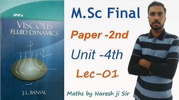 viscous fluid dynamics, msc final maths, temperature distribution flow between two parallel plates