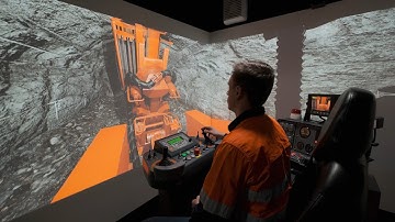 CYBERMINE Sandvik DL411 Drill Rig Simulator