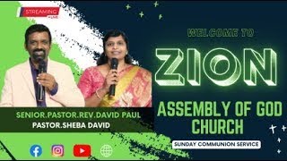 🔴 LIVE | Zion AG Church Madiwala | Telugu & English  Sunday Service | 5th of February 2023
