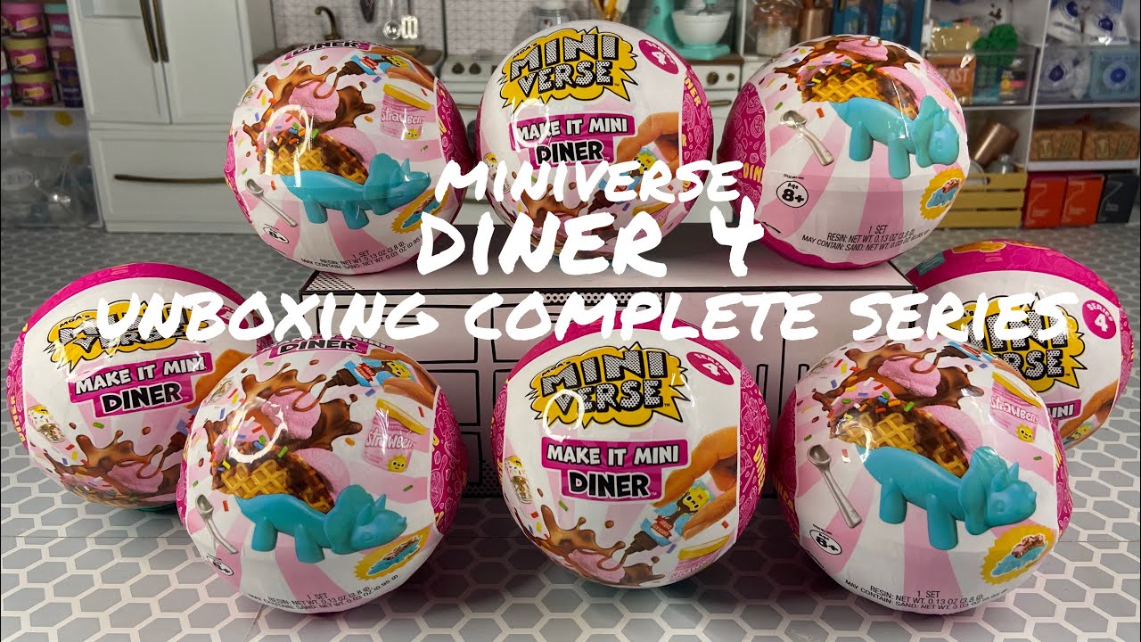 *NEW MiniVerse Diner 4 Complete Series: UNBOXING! 💖