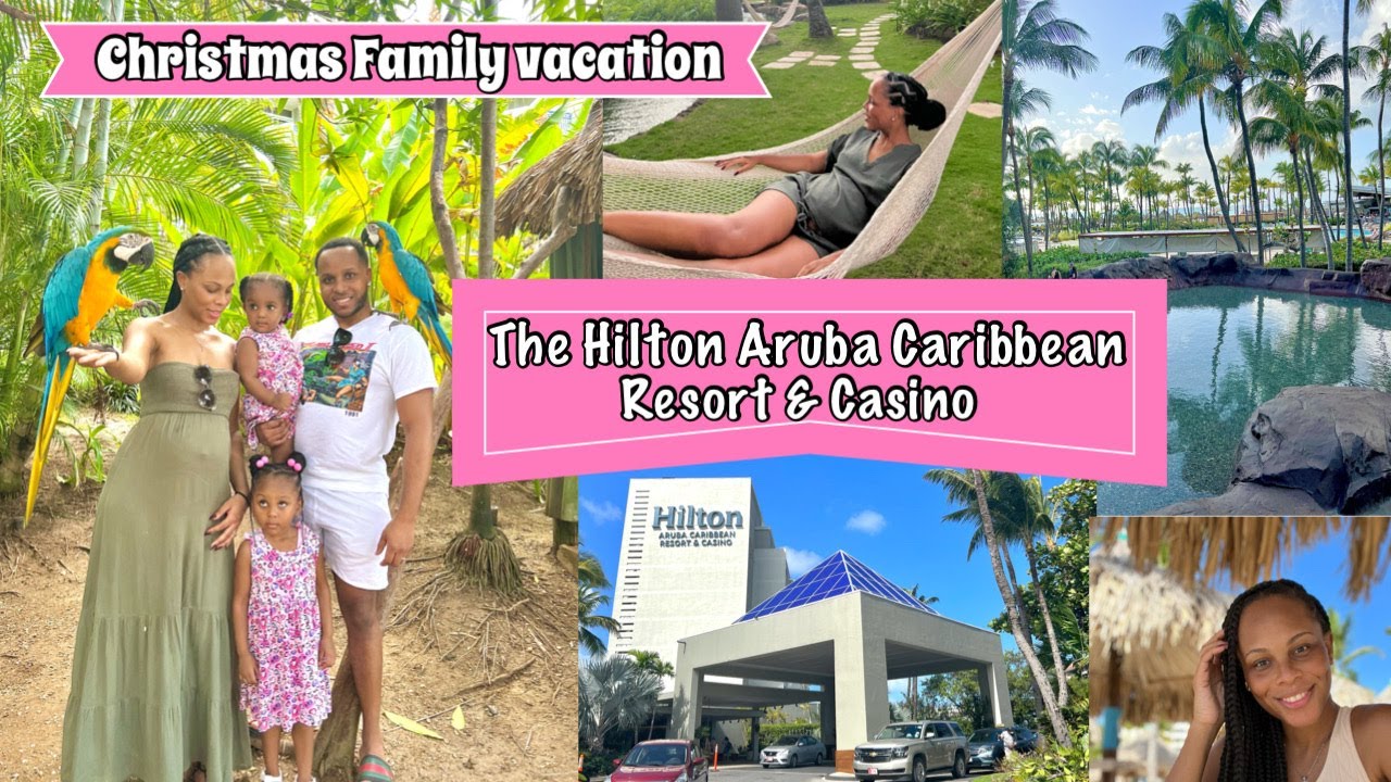 THE HILTON ARUBA CARIBBEAN RESORT & CASINO ( FAMILY VACATION STAY) RESORT ROOM TOUR!