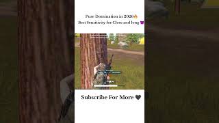 PUBG MOBILE New Clips Crazy Sprays And Accuracy Best Sensitivity for Android #bgmi#pubgmobile#viral