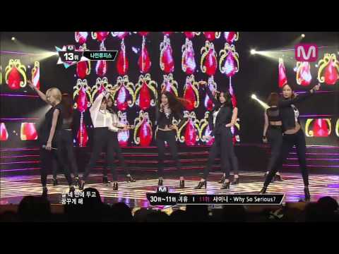 나인뮤지스 Wild Wild by 9Muses@Mcountdown 2013 5