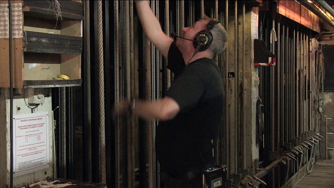 Mille et un métiers d'Opéra - Les cintriers