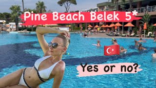 Обзор отеля Pine Beach Belek 5* Antalya Turkiye full review