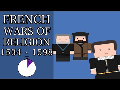 دس منٹ کی تاریخ - مذہب کی فرانسیسی جنگیں (مختصر دستاویزی فلم)