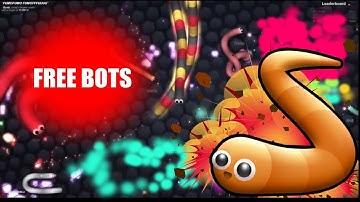 HOW TO GET FREE 100 SLITHER.IO BOTS / BONUS GAMEPLAY WITH BOTS