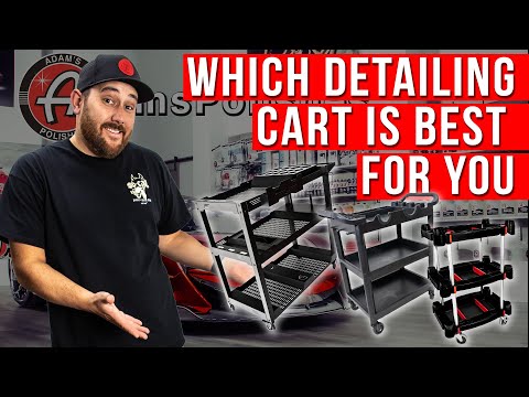 Automotive Detailing Cart