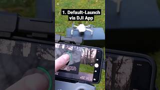 DJI Mini 2 - Three ways to launch the drone 🔥🙂 #shorts #dji #djimini2 #drone