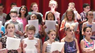 Saddlewood - End Of Year - 4th Grade Chorus - 6/12/17