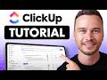 ClickUp Tutorial 2024 - How to Use ClickUp for Beginners