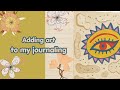 Painting in my Journal #painting #journaling #journals #paperpinyin
