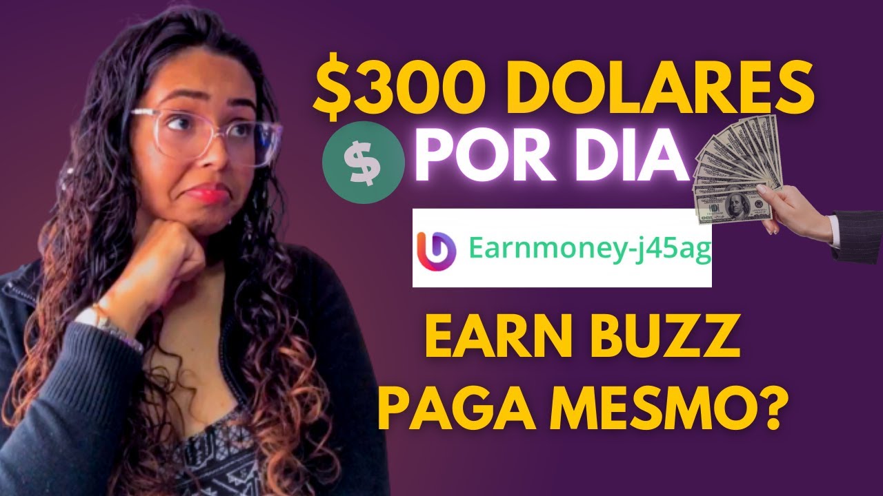 EARN BUZZ, NÃO PAGA, CUIDADO ⚠️