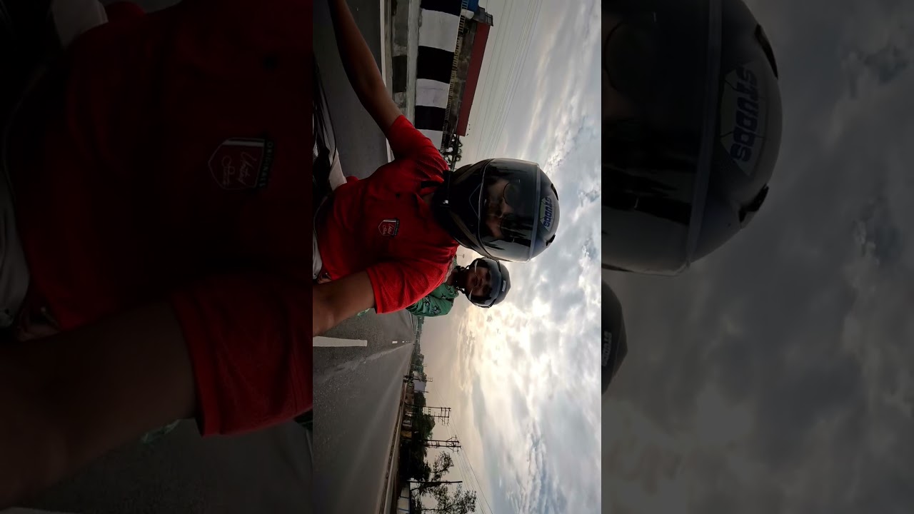 Riding bike with wife video status 