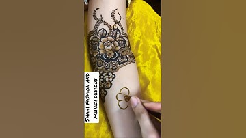 Dubai style bridal mehndi designs #dulhanmehndi #shahifashionandmehndidesign #bridalmehndi #henna