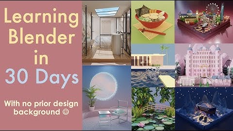 30 Days on Blender - Learning Blender from Scratch